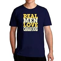 Real Men Love Canaan Dogs 2 Colors T-Shirt