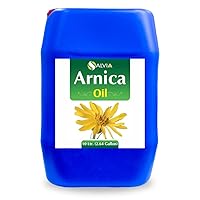 Arnica (Arnica Montana) Therapeutic Essential Oil by Salvia Amber Bottle 100% Natural Uncut Undiluted Pure Cold Pressed Aromatherapy Premium Oil (338.14 Fl Oz)