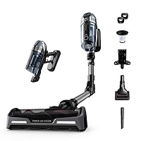 Rowenta X-Force Flex 14.60 Cordless Stick Vacuum 30.4 Ounce XL Dust Container, Flex technology, Automatic Floor Detection, 70 Min Run Time, 3 Hour Charging Time, For Pet, 200 Air Watts Black & Grey