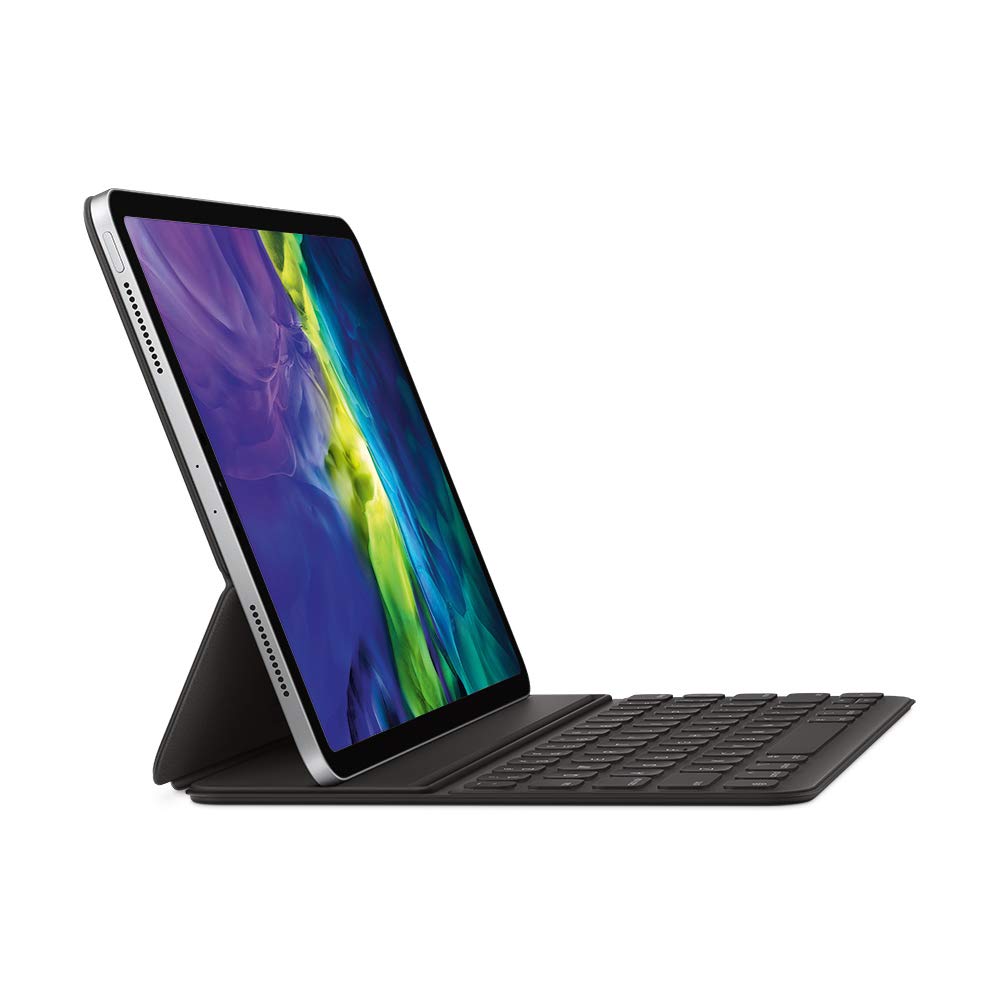 Apple Smart Keyboard Folio: iPad Keyboard case for iPad Pro 11-inch (1st, 2nd, 3rd, 4th Generation) and iPad Air (4th, 5th Generation), Two Viewing Angles, Front Back Protection, US English - Black