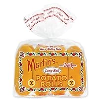 Long Roll Potato Rolls - Pack of 3 by Martin's