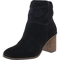Lucky Brand Womens Jicole Suede Slip On Ankle Boots