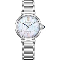 CITIZEN Women's Analogue Watch Eco-Drive One Size Mother of Pearl 32025929, mother of pearl, Bracelet