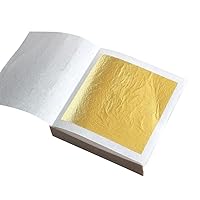 KINNO Edible 24K Gold Leaf Sheets 100 pcs 1.7 by 1.7