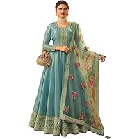 Indian/Pakistani Designer Ready to Wear Salwar Kameez Long Gown Style Anarkali Salwar Suits