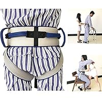 Transfer Belt with Leg Loops, Medical Nursing Safety Gait Assist Device - Occupational & Physical Therapy for Bariatrics,Pediatric,Elderly