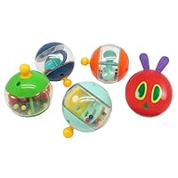 KIDS PREFERRED World of Eric Carle The Very Hungry Caterpillar Plastic Busy Balls Toy