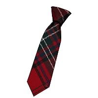 Boys All Wool Tie Woven And Made in Scotland in Seton Modern Tartan