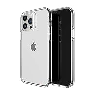 Gear4 ZAGG Santa Cruz Case - Sleek, Clear Case That Highlights The D3O Protection Material - for Apple iPhone iPhone 13 Pro Max,Black,702008204