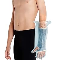Child Arm Cast & Bandage Protector, Waterproof, Reusable, Small HALF Arm (A17) Covers Kid Small Hand, Wrist, Forearm, in Bath, Shower & Pool