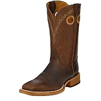 Justin Men's Grizzly Western Boot Broad Square Toe - Br773