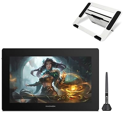 GAOMON PD1621 15.6'' 4K UHD Pen Display with 10-finger Touch Support