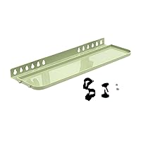 Easel Tray Shelf Replacement Sketch Rack Universal Easel Attachment Tray Durable Multipurpose Storage Tray Artists Painting Accessory (Green)