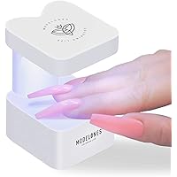 MEKK Mini UV Light for Gel Nails, LCD UV Light for Nails 18W Mini