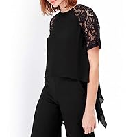 French Connection Women's Taza Lace Top