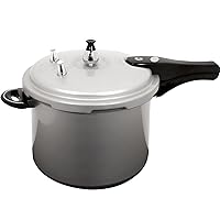 MAGEFESA ® Vital 9 Pressure Cooker, 9.5 Quart, made of very resistant aluminum, compatible with gas, electric and ceramic stove, pressure canner, canning cooker pot, stove top instant fast cooking