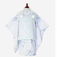 Shichi-Go-San Fabric Girl Floral Lace Kimono 3 Years Old Catherine Cottage