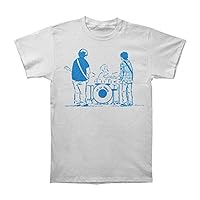 Men's Cartoon Band T-Shirt Grey
