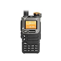 Quansheng UV-K6 UV-K5(8) Walkie Talkie 5W Airband Radio Type C Charge UHF VHF DTMF FM Dual Band Two Way Radio with NOAA Weather Alarm Function