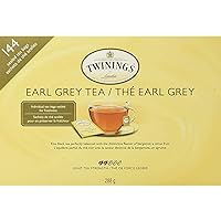 Twinings Earl Grey Tea (144 sealed tea bags) (288g)