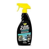 92084 22-Ounce Clear Plastic Cleaner for RVs, Cars, Boats, Bikes, and Side-by-sides Use on Helmet Visors, Acrylic Windows, and More Streak and Haze Free Anti-Static, Pack of 1