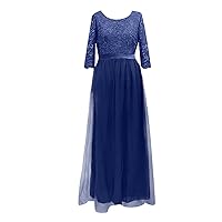 Women's Long Sleeve Dresses Wedding Bridesmaid Evening Party Prom Ball Gown Cocktail Dress Summer Dresses