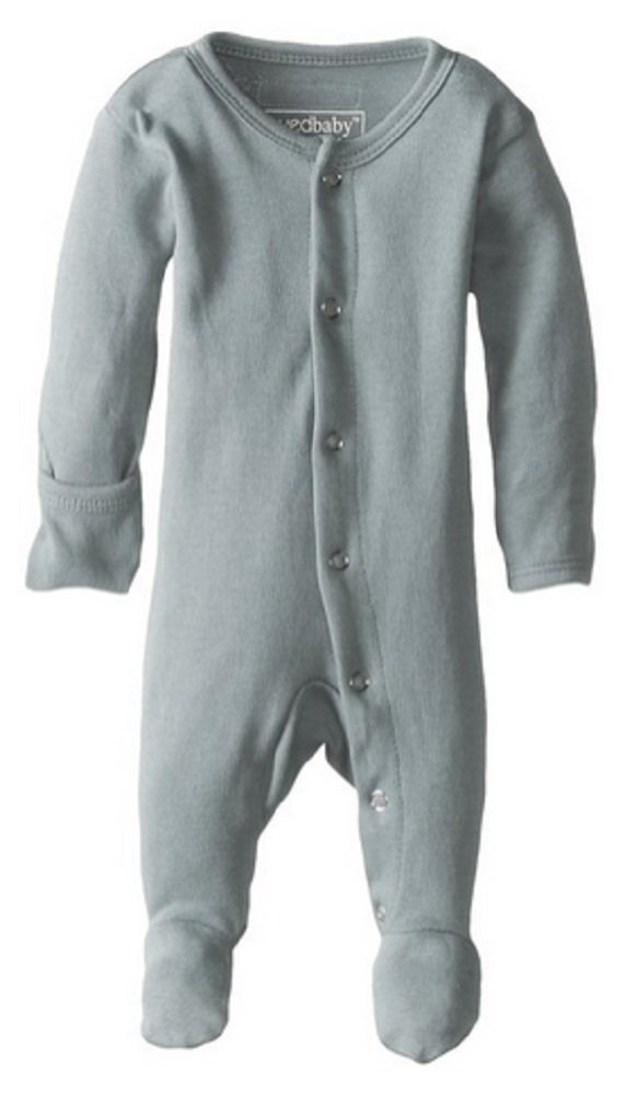 L'ovedbaby baby-girls Organic Baby Snap Footie