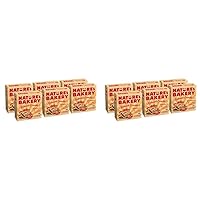 Nature's Bakery Oatmeal Crumble Bars, Strawberry, 6-6 Count Boxes (36 Bars), Vegan Snacks, Non-GMO (Pack of 2)