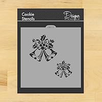 Winter Bells Cookie and Craft Stencil by Designer Stencils