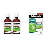 Robitussin Adult Maximum Strength Cough Plus Chest Congestion DM Max & 8 Hour Liqui-gels Cough, Adult Formula - 20 Count Liqui-Gels