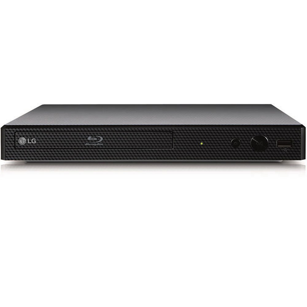 LG BP350 Blu-ray Player with Streaming Services and Built-in Wi-Fi, Black