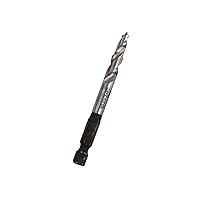 Milescraft 2332 5mm Shelf Jig Bit – Replacement Metric Drill Bit for 1343 Shelf Jig - Drill 5mm Shelf Pin Holes. Quick Connect 1/4” Shank with 5mm Step-Down. Durable High Speed Steel Construction