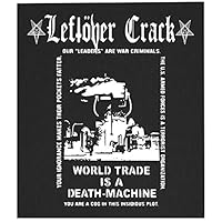 Leftover Crack Back Patch - Crust Punk Citizen Fish Choking Victim Anarcho F-Minus no Cash Anti-Flag Subhumans The Infested Screeching Weasel Operation Ivy
