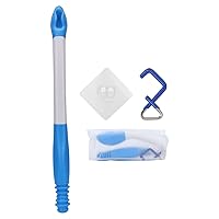 Foldable Long Reach Comfort Wiper,Folding Toilet Aid Wiper, Bottom Wiping Aid, Long Reach Comfort Tissue Grip Wiper Ideal Daily Living Bathroom Aid for Limited Mobility, Toilet Wiping Aid Butt Wi
