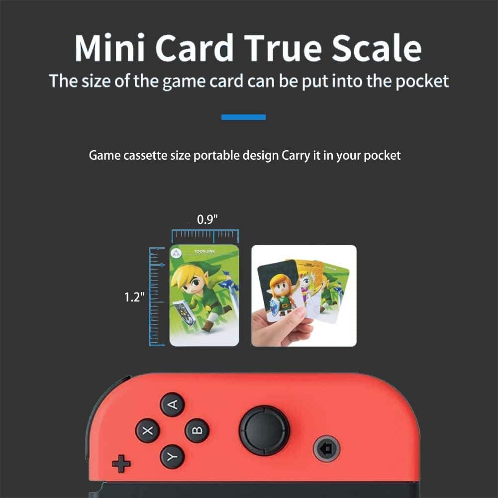 [Newest Version] 36pcs Mini NFC BOTW Cards Full Amibo Set Compatible with Legend of Zelda: Breath of The Wild