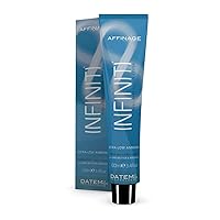 Infiniti by Affinage - Intelligent Colour System - Ultra-Low Ammonia Series Enriched with Shea Butter and Argan Oil - 3.4 Fl. Oz. Tube - Shade Selection: 9.035 - Caffe Latte