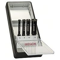 Bosch Professional 2607019880 Diamond Drilling Set6,8,10,14mm, 6, 8, 10, 14mm