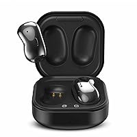 UrbanX Street Buds Live True Wireless Earbud Headphones for Samsung Galaxy S21 Ultra 5G - Wireless Earbuds w/Active Noise Cancelling - Black (US Version with Warranty)