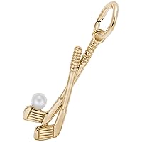Rembrandt Charms Golf Clubs Charm