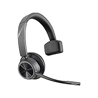 Poly Voyager 4310 USB-AHeadset + BT700 dongle TAA - Google Assistant, Siri - Mono - USB Type A - Wired/Wireless - Bluetooth - 164 ft - 20 Hz - 20 kHz - On-ear, Over-the-head - Monaural - Supra-aural -