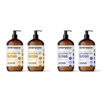 Everyone Nourishing Hand and Body Lotion, 32 Ounce (2 Pack) Coconut Lemon and Lavender Aloe
