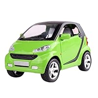 Pull Back Car Diecast Car Model Collectible Toy Scale 1/32 for Smart Fortwo