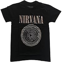 Nirvana T Shirt Vestibule Band Logo Official Unisex Black