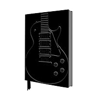 Black Gibson Guitar Artisan Art Notebook (Flame Tree Journals) (Artisan Art Notebooks)