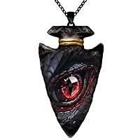 Dragon Eye Arrowhead Necklace