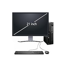 Lenovo M91p USFF Office Desktop Computer (Intel i5-2400s Up to 3.30GHZ, 8GB RAM, 500GB HDD, WiFi, 21 inch Monitor, Windows 10 Pro) Business PC Multi-Language Support English/Spanish/French (Renewed)