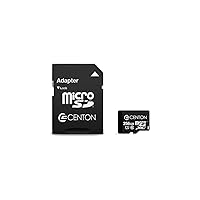Centon Electronics Micro SD Card, UHS-I / A1 / V10 / U1 / Class 10 Flash Memory Card for Phones, Tablets, Cameras, and More, 256GB
