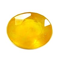 10X8 to 16X12 MM Real Yellow Sapphire Stone Oval Shape September Borthstone Loose Gemstone