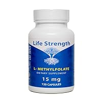 L-Methylfolate 15 MG 120 CAPSULESOptimized & Highly Bioactive Methyl Folate, 5-MTHF Supplement for Mood and Immune Support, Natural Diet Supplement for Energy, Non-GMO & Gluten-Free,