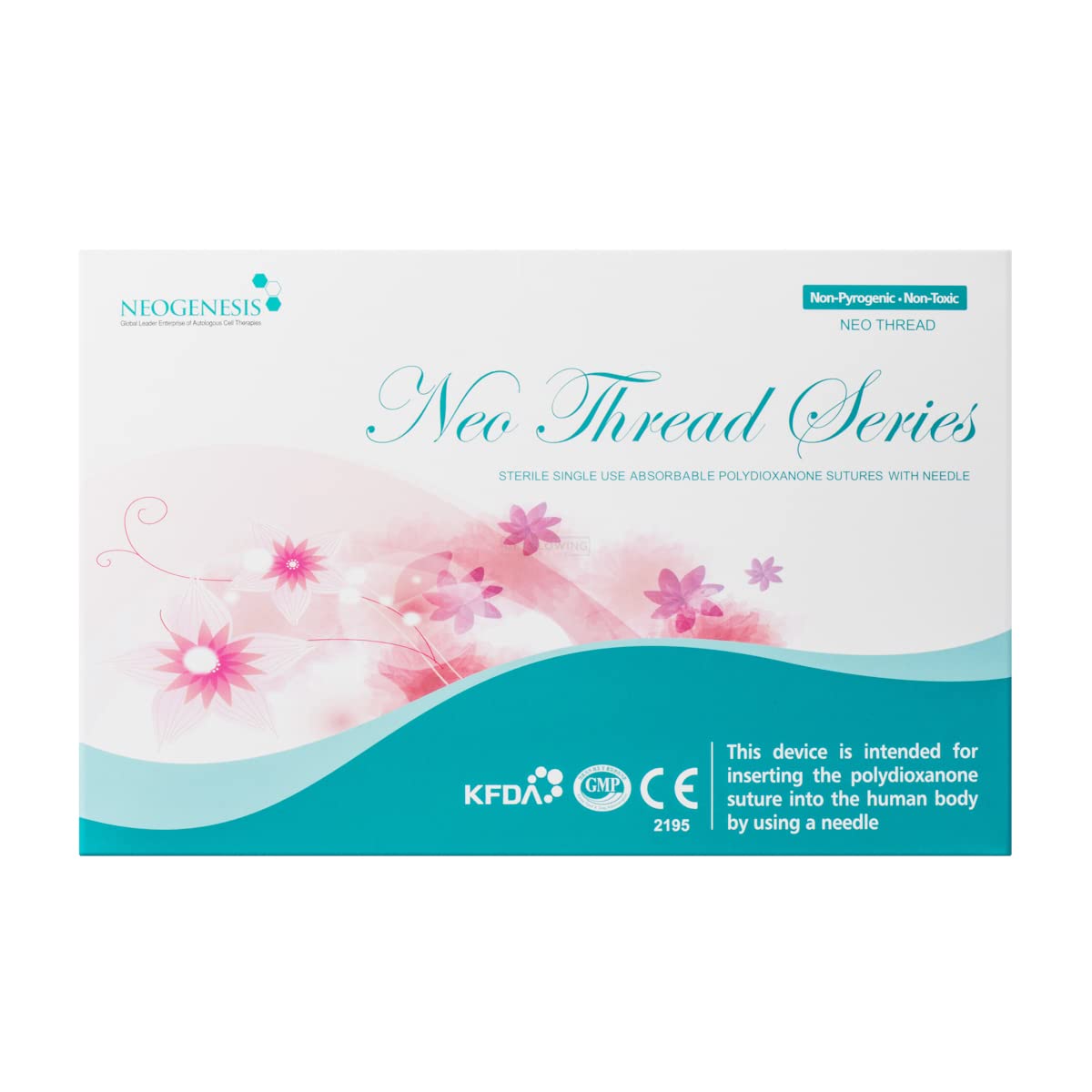 NeoGenesis PDO Mono Threads for Face and Body Lift 20PCS (30G X 25.4mm)